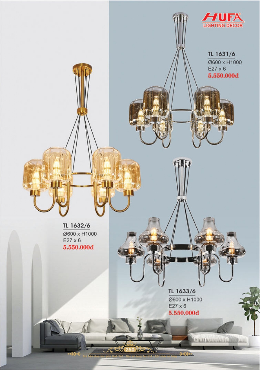 Bảng giá đèn trang trí HUFA